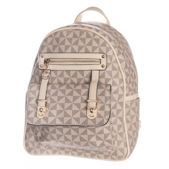BACKPACK-F2058-BEIGE - Click Image to Close