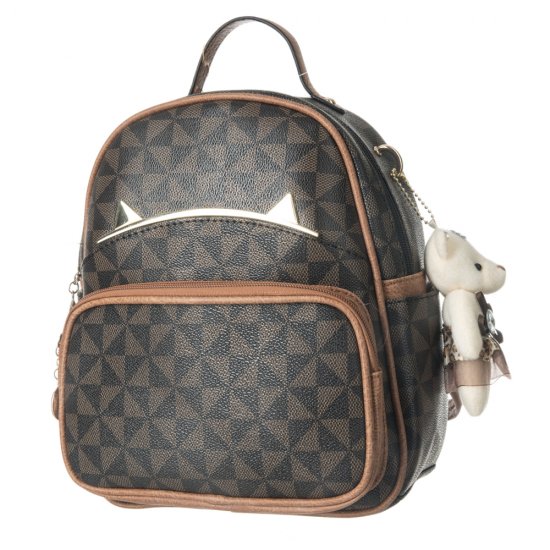 BACKPACK-F1088-BROWN - Click Image to Close
