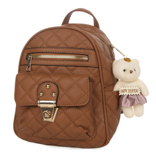 BACKPACK-W3691-BROWN - Click Image to Close