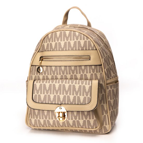 BACKPACK-M10808-BEIGE - Click Image to Close
