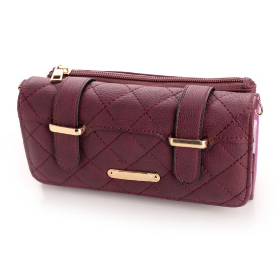 WALLET-BQ-6082-S-BURGUNDY - Click Image to Close