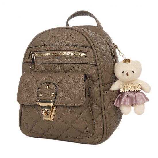 BACKPACK-W3691-KHAKI - Click Image to Close