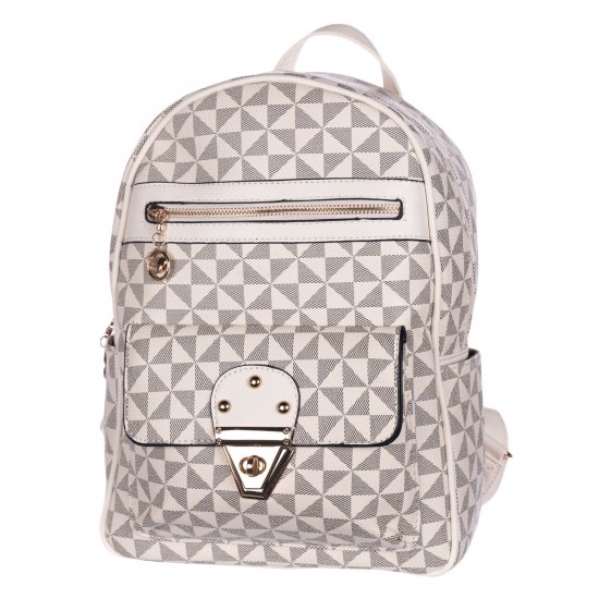 BACKPACK-F3691-WHITE - Click Image to Close