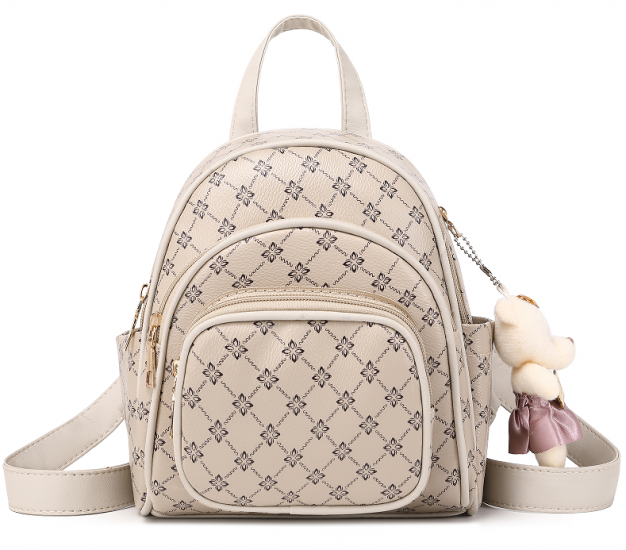 BACKPACK-S558-BEIGE - Click Image to Close