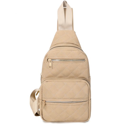 Crossbody-K556-SOLID-BEIGE - Click Image to Close